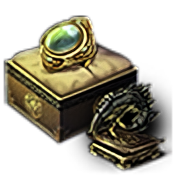 稀有黑天军邪灵指环